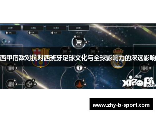 西甲宿敌对抗对西班牙足球文化与全球影响力的深远影响